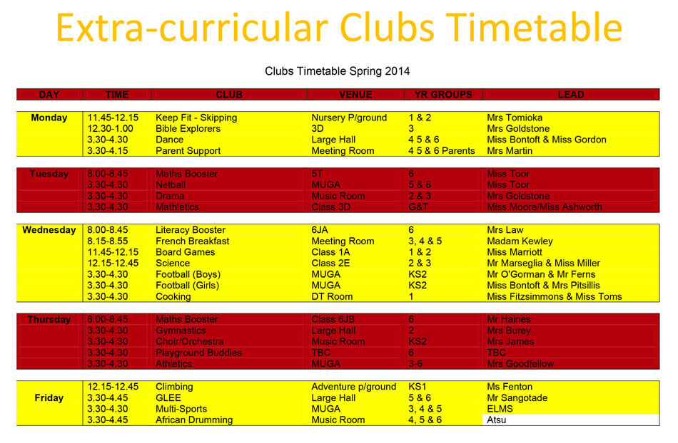 Extra Curricular Activities St John And St James School extra-curricular-activities-st-john-and-st-james-school